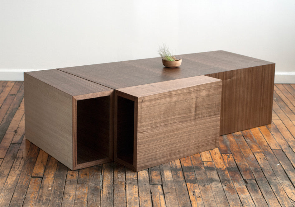Modular Coffee Table by Reed Hansuld | Fiercely Curious