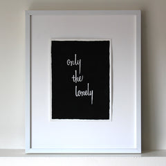 Not sold with frame