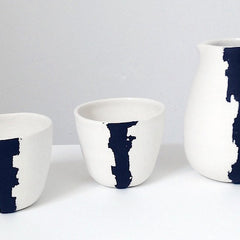 Crater Pitcher & Mug Set (Light)